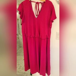 London Times, 1X, Elastic Waist Easy Dress